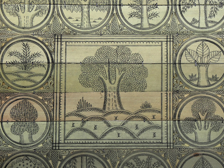 Tree Series 103 Pattachitra Painting on Cloth · view 2