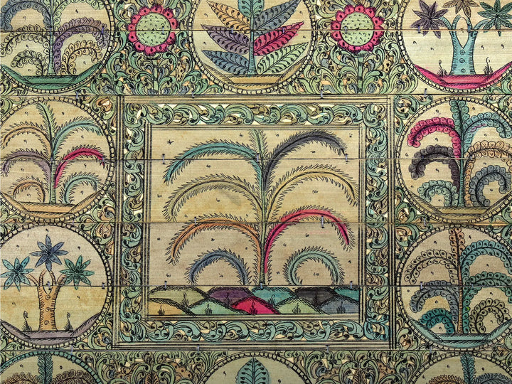 Tree Series 104 Pattachitra Painting on Cloth · view 2