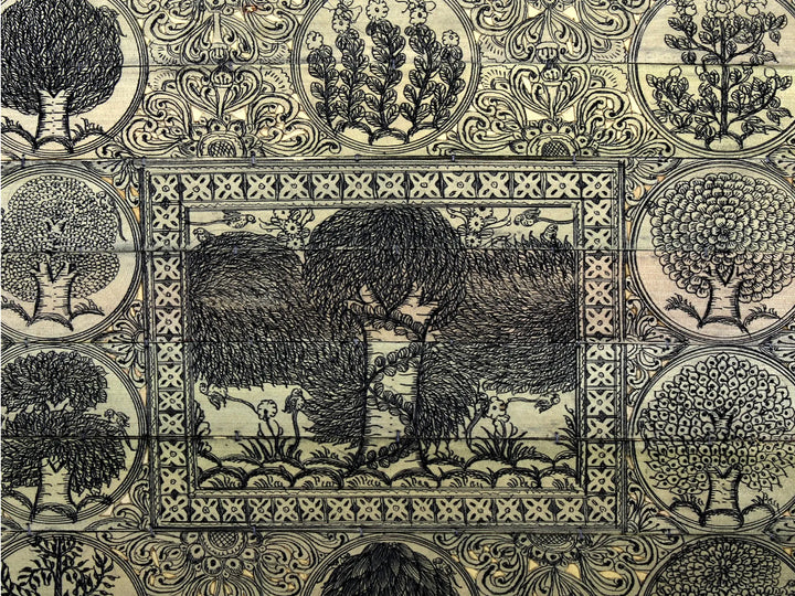 Tree Series 105 Pattachitra Painting on Cloth · view 2
