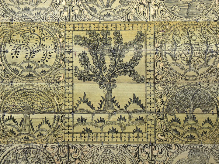 Tree Series 115 Pattachitra Painting on Cloth · view 2