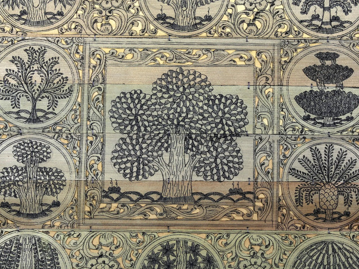 Tree Series 117 Pattachitra Painting on Cloth · view 2