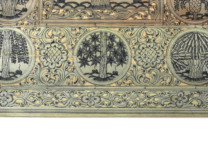 Tree Series 117 Pattachitra Painting on Cloth · view 4