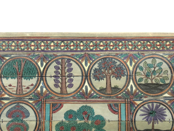Tree Series 120 Pattachitra Painting on Cloth · view 3
