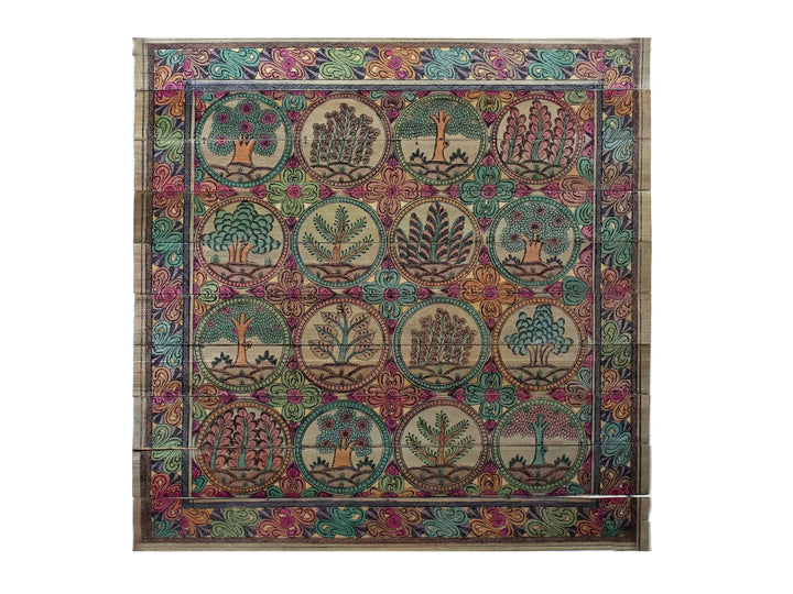 Tree Series 124 Pattachitra Painting on Cloth · view 1