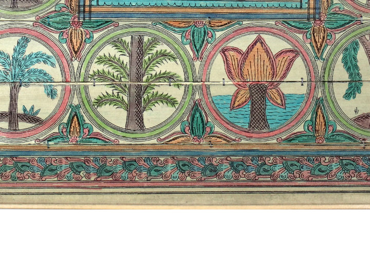 Tree Series 127 Pattachitra Painting on Cloth · view 4