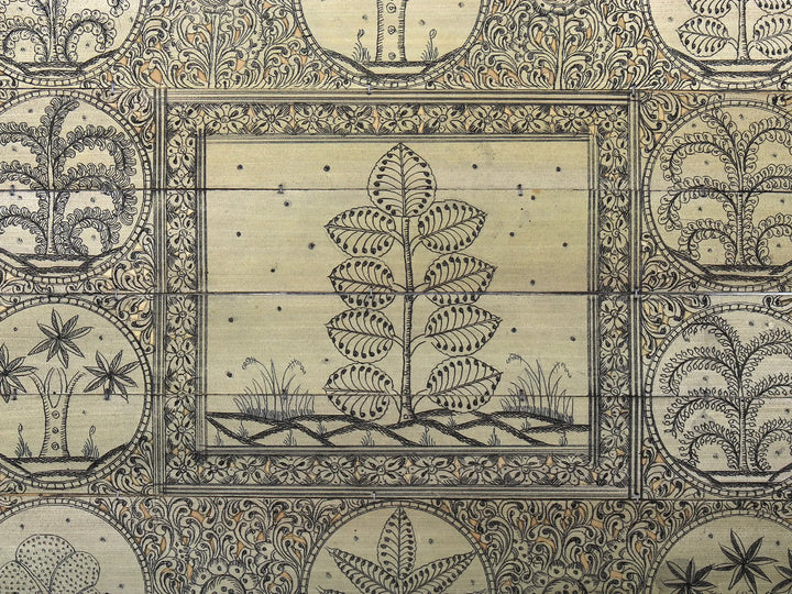 Tree Series 134 Pattachitra Painting on Cloth · view 2