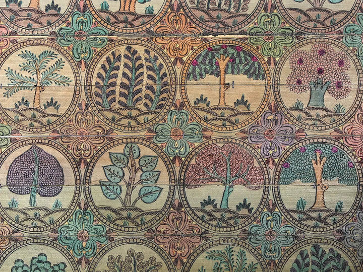 Tree Series 136 Pattachitra Painting on Cloth · view 2
