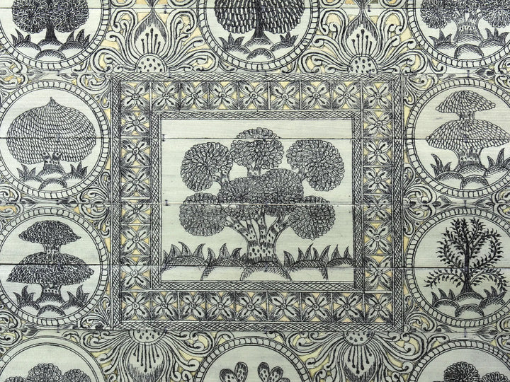 Tree Series 139 Pattachitra Painting on Cloth · view 2