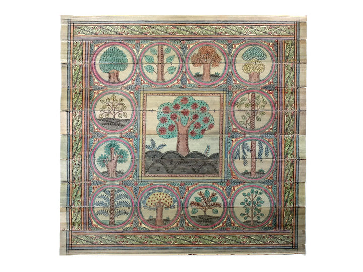 Tree Series 145 Pattachitra Painting on Cloth · view 1