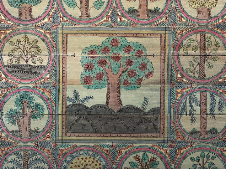 Tree Series 145 Pattachitra Painting on Cloth · view 2