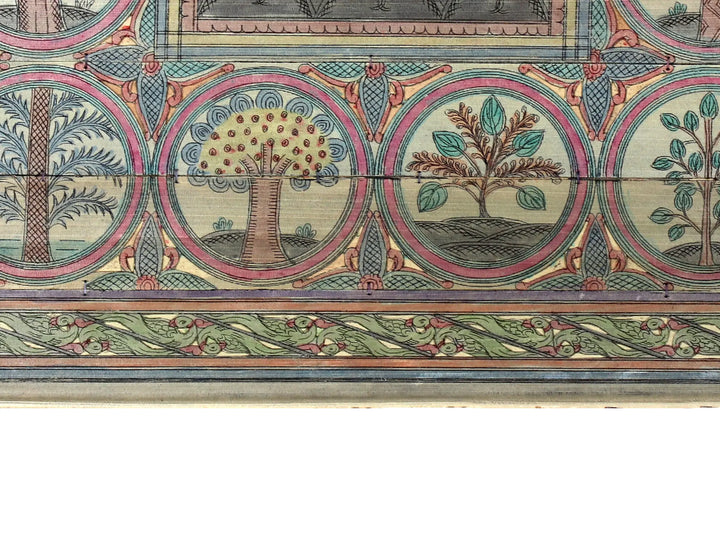 Tree Series 145 Pattachitra Painting on Cloth · view 4