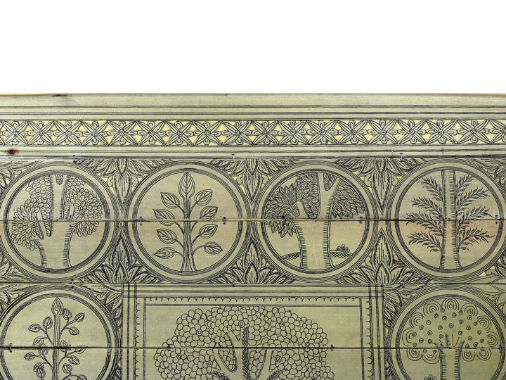 Tree Series 147 Pattachitra Painting on Cloth · view 3