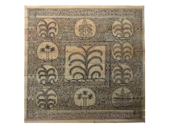 Tree Series 150 Pattachitra Painting on Cloth · view 1