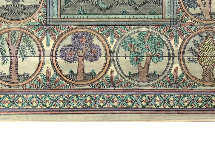 Tree Series 151 Pattachitra Painting on Cloth · view 4