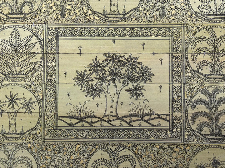 Tree Series 154 Pattachitra Painting on Cloth · view 2
