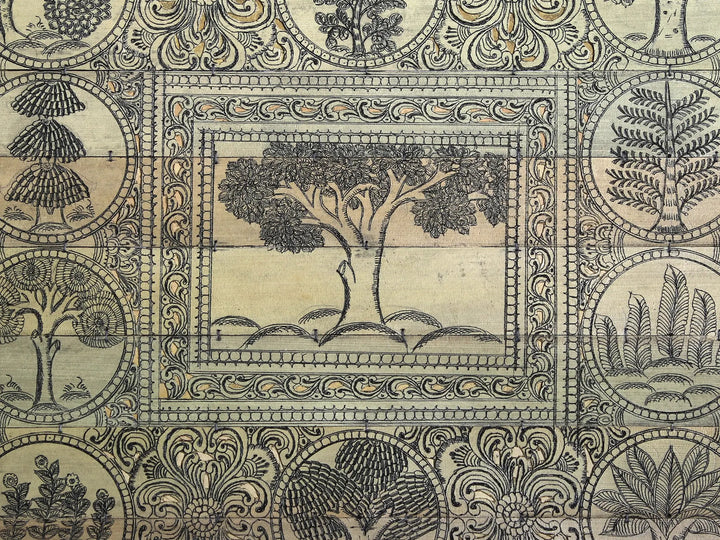 Tree Series 159 Pattachitra Painting on Cloth · view 2