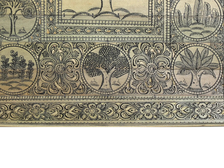 Tree Series 159 Pattachitra Painting on Cloth · view 4