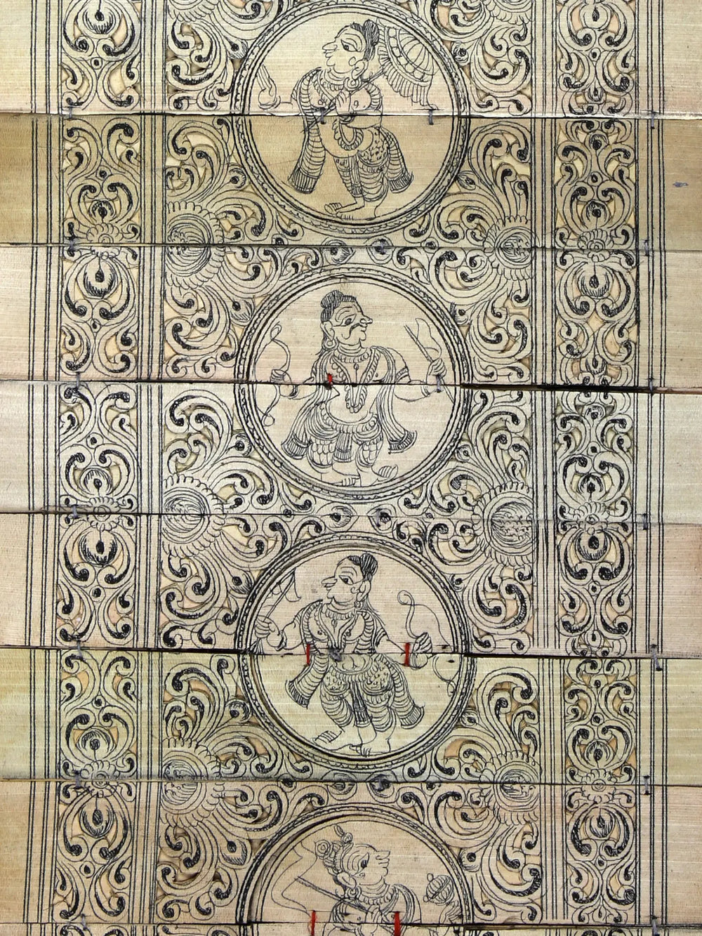 Lord Ganesha with Ten Incarnations of Lord Vishnu (Dashavatara)