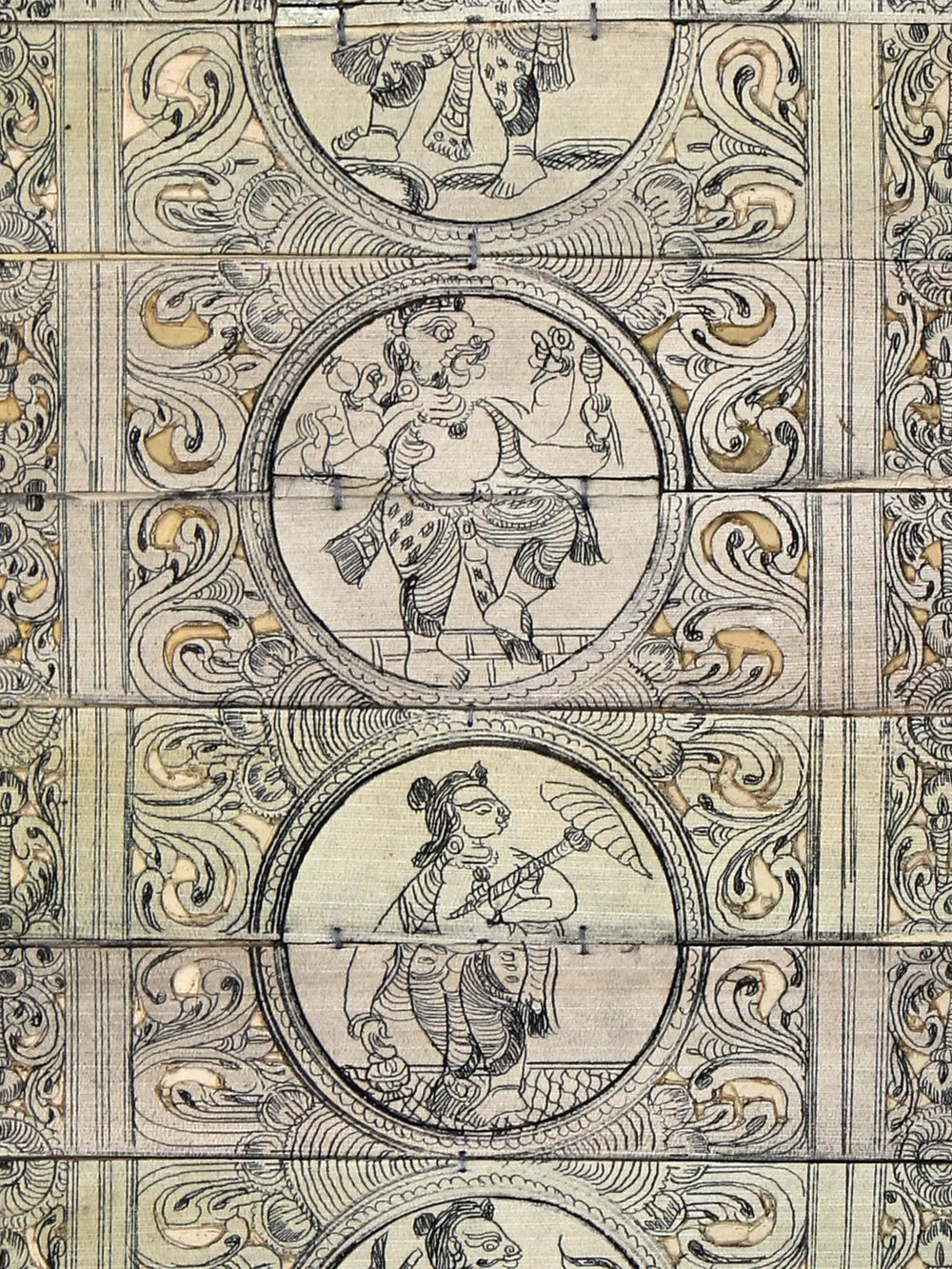 Four Hands Standing Lord Gajanana with Dashavatara
