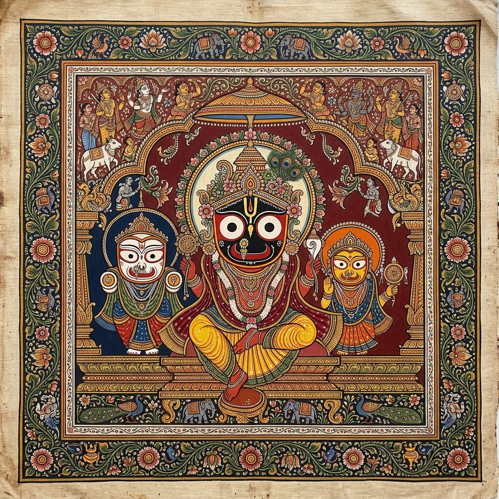 Pattachitra artwork