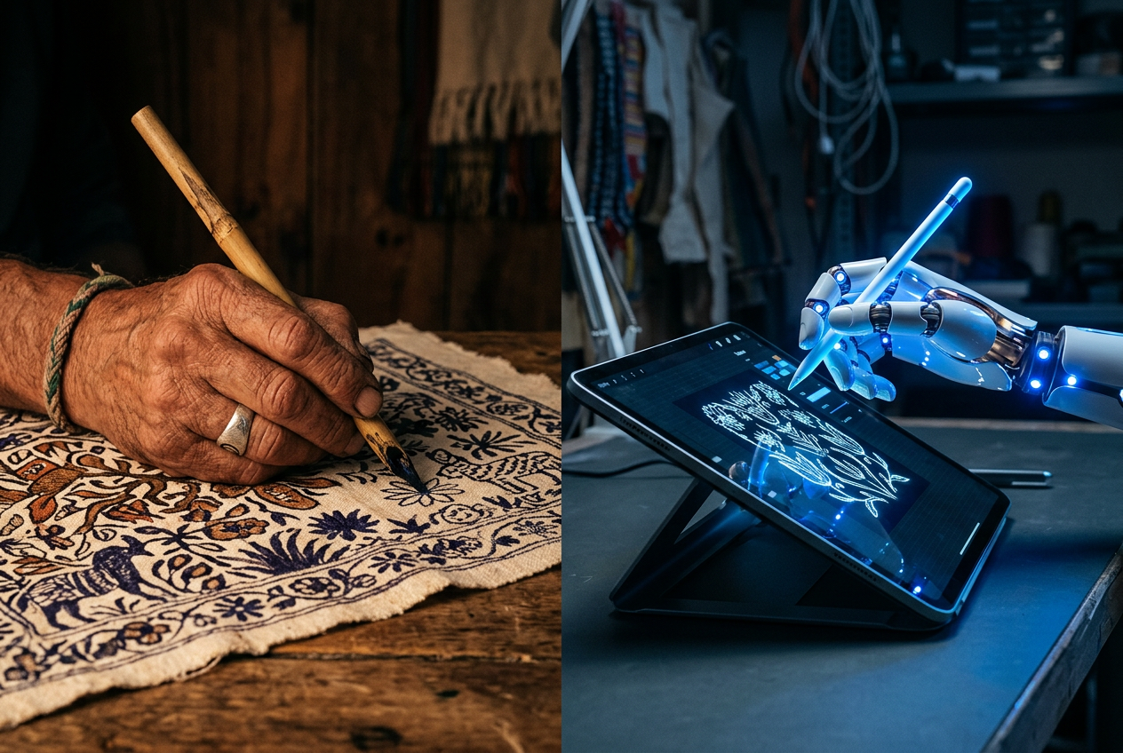 What the machine cannot copy: AI and the artisan's hand