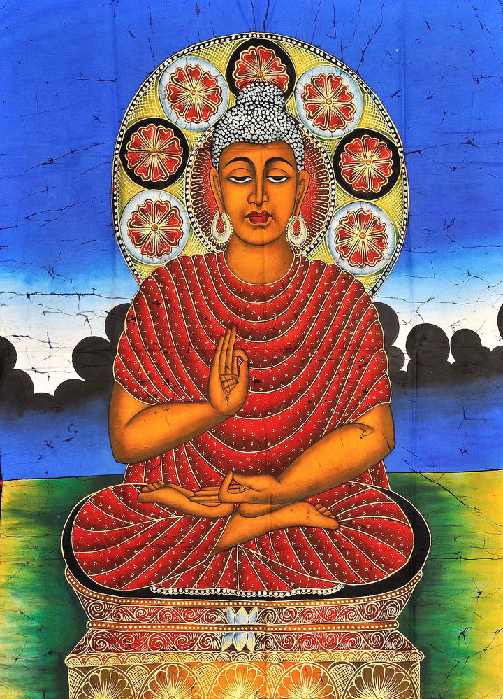 Divine Buddha Painting on Cotton · view 1