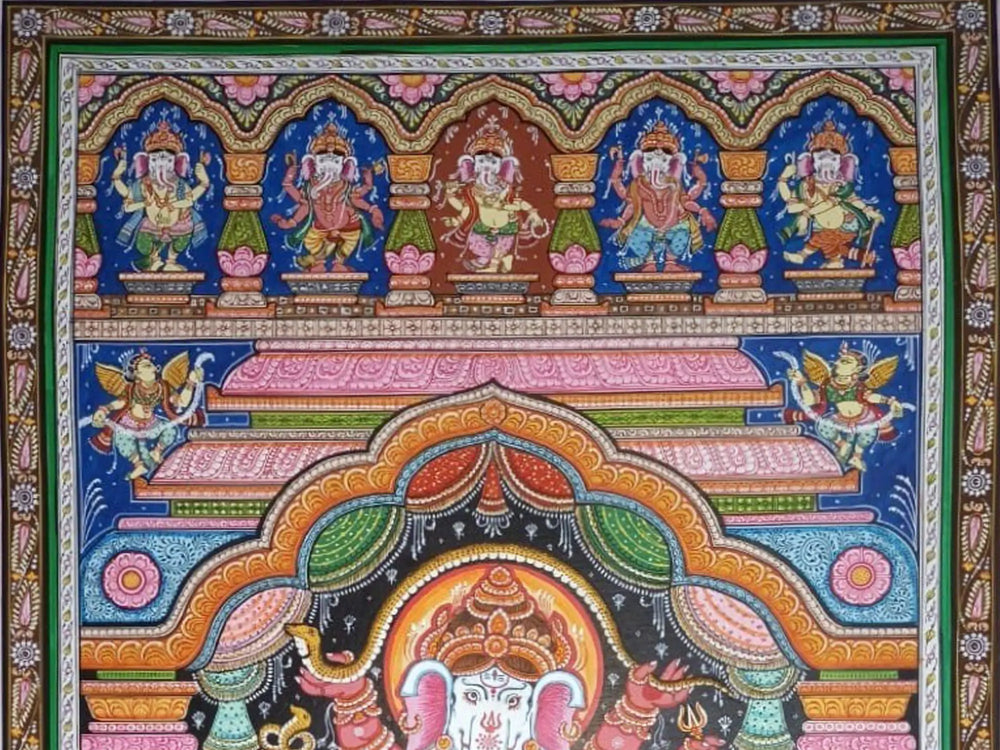 Story Of Gajanana | Patachitra Art | By Suryakanta Das