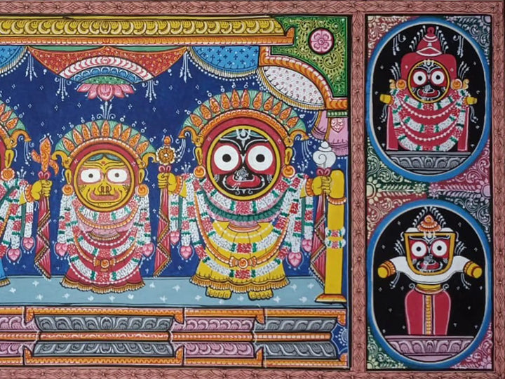 Jagannath Painting on Canvas · view 4