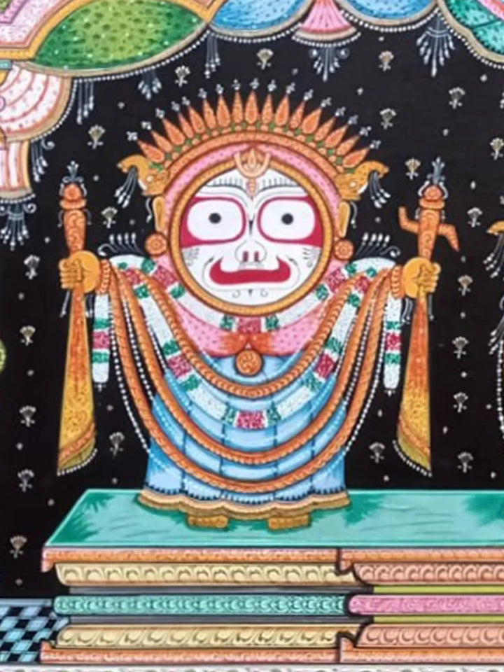 Jagannath Painting on Canvas · view 3