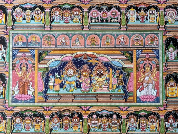 Jagannath Painting on Canvas · view 2