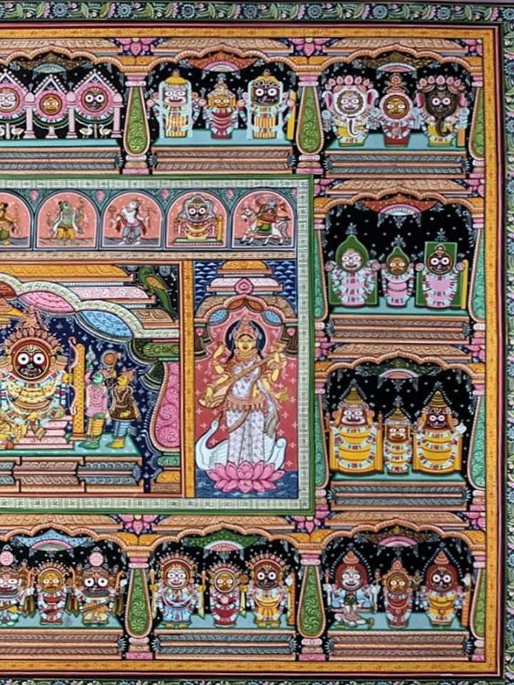 Jagannath Painting on Canvas · view 4