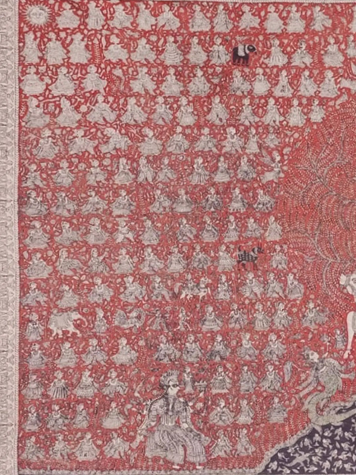 Goddess Meldi - Mata Ni Pachedi Painting · view 3