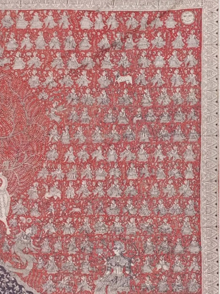 Goddess Meldi - Mata Ni Pachedi Painting · view 4