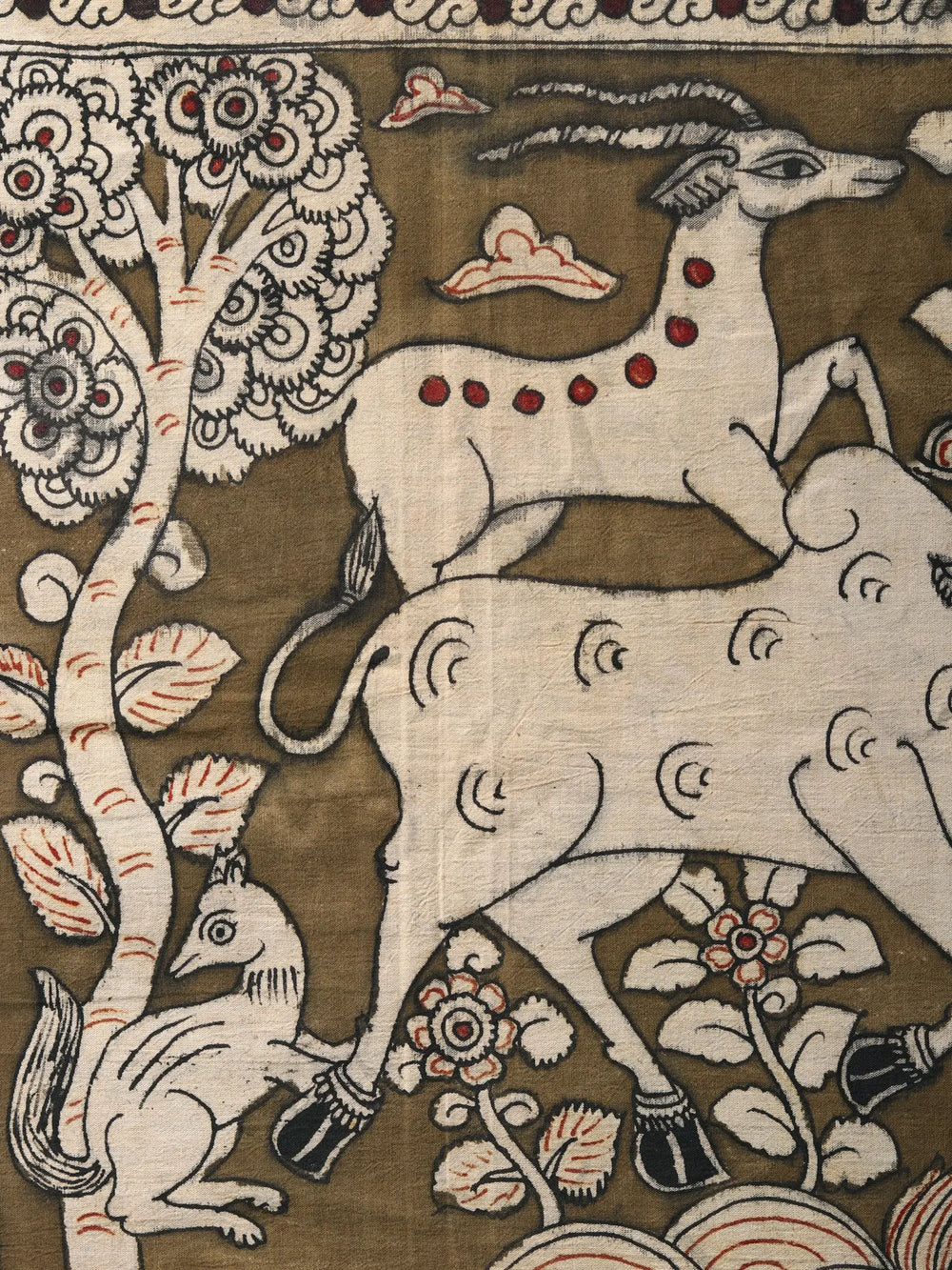 Wildlife Habitat | Kalamkari Painting