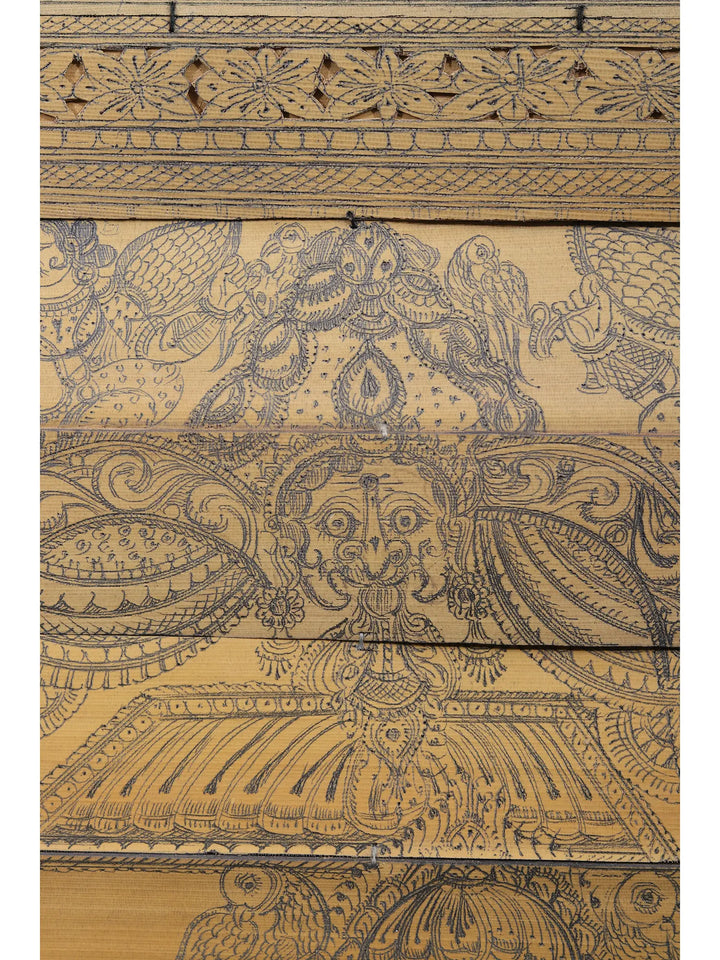 Six Hand Lord Ganesha Painting on Palm Leaf · view 3
