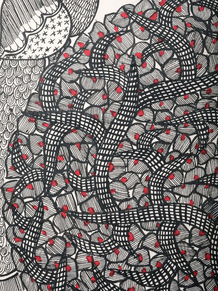 Handpainted Tree of Life Painting on Handmade Paper · view 3