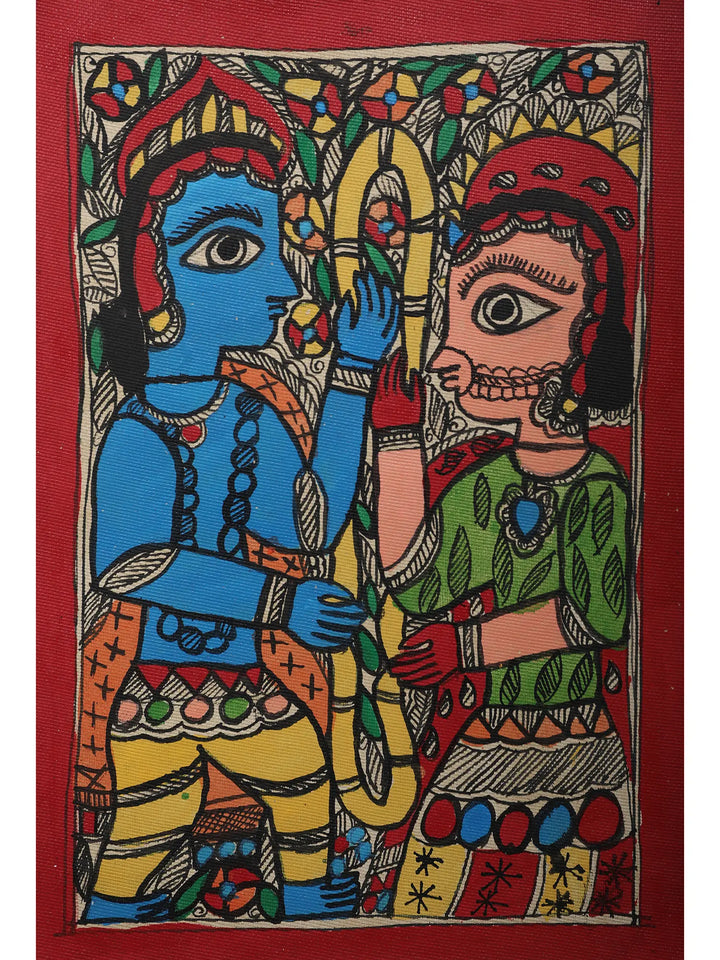 Shri Ram and Sita Painting · view 1