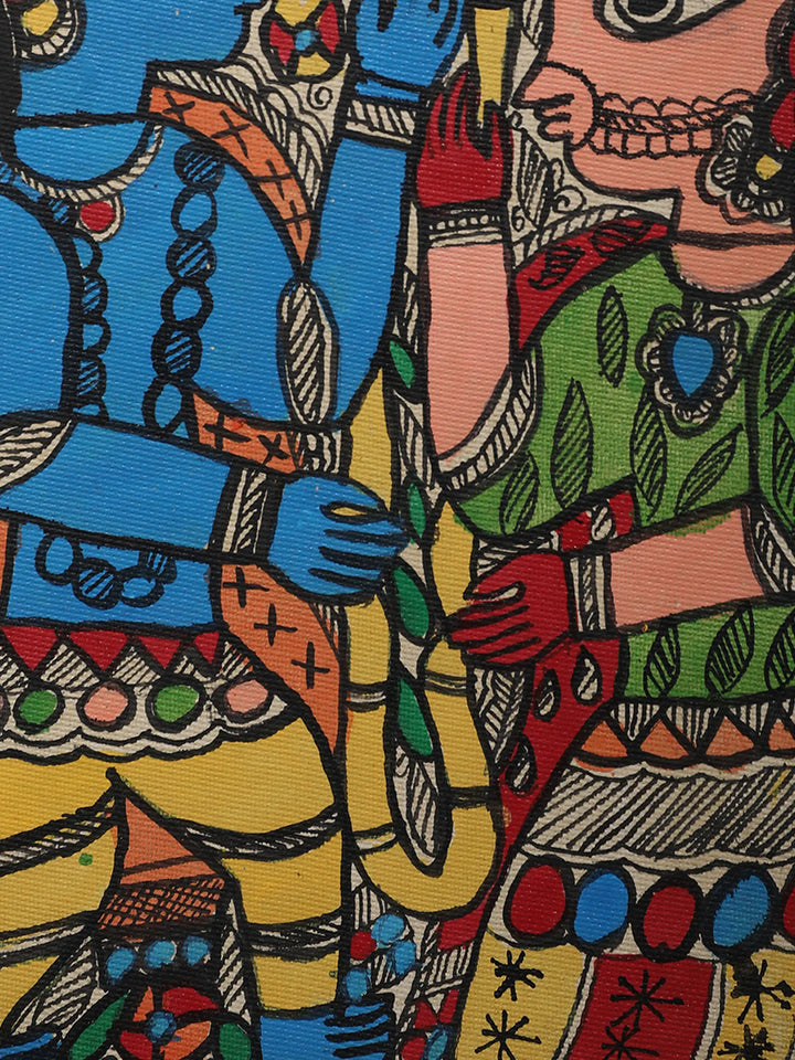 Shri Ram and Sita Painting · view 3
