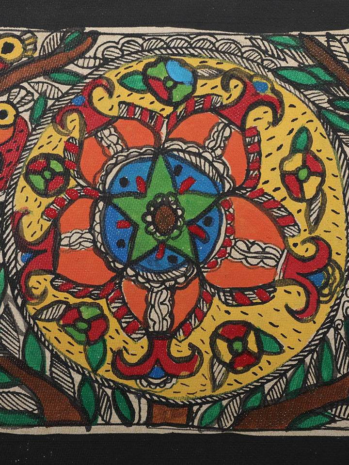 Fish Design Painting on Handmade Paper · view 2