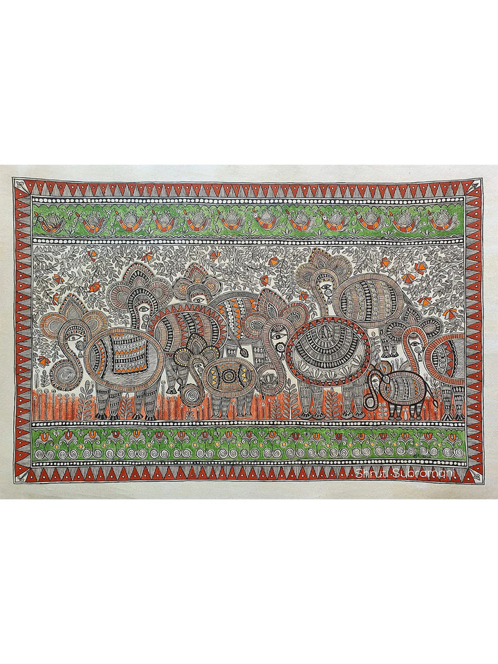 The Elephant Herd - Unity Painting · view 1