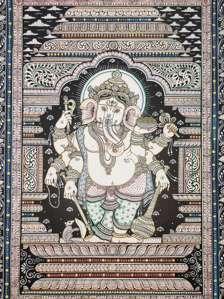 Standing Lord Ganesha Painting · view 2