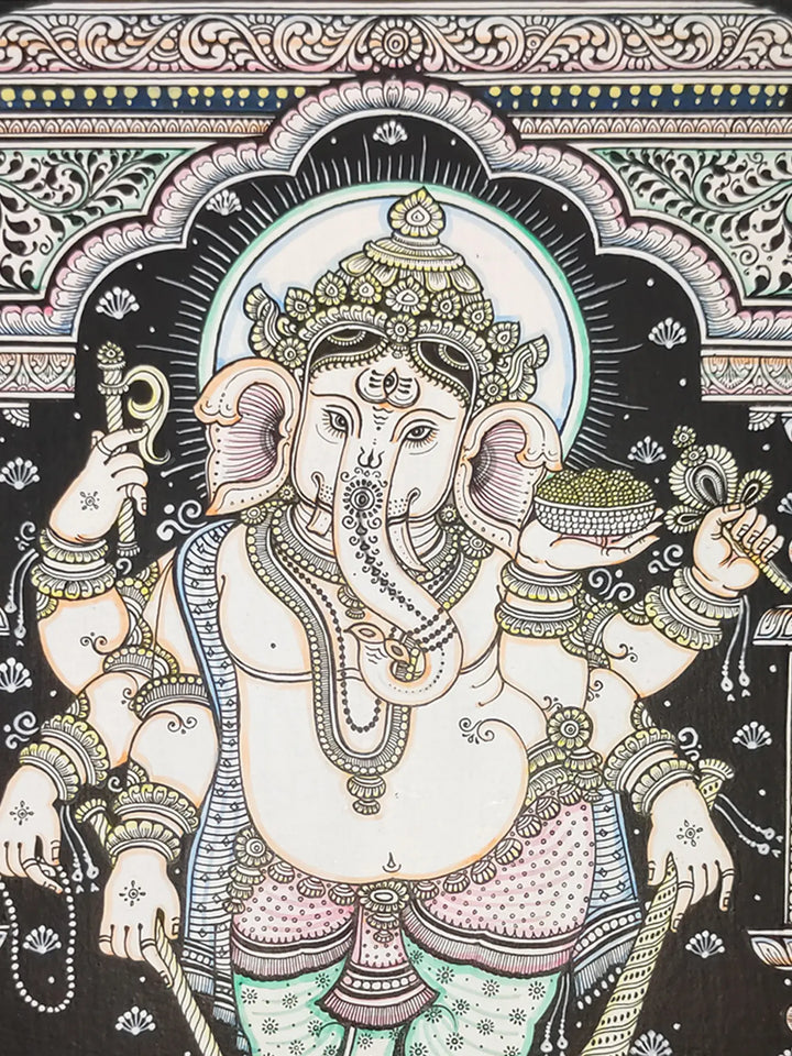 Standing Lord Ganesha Painting · view 3