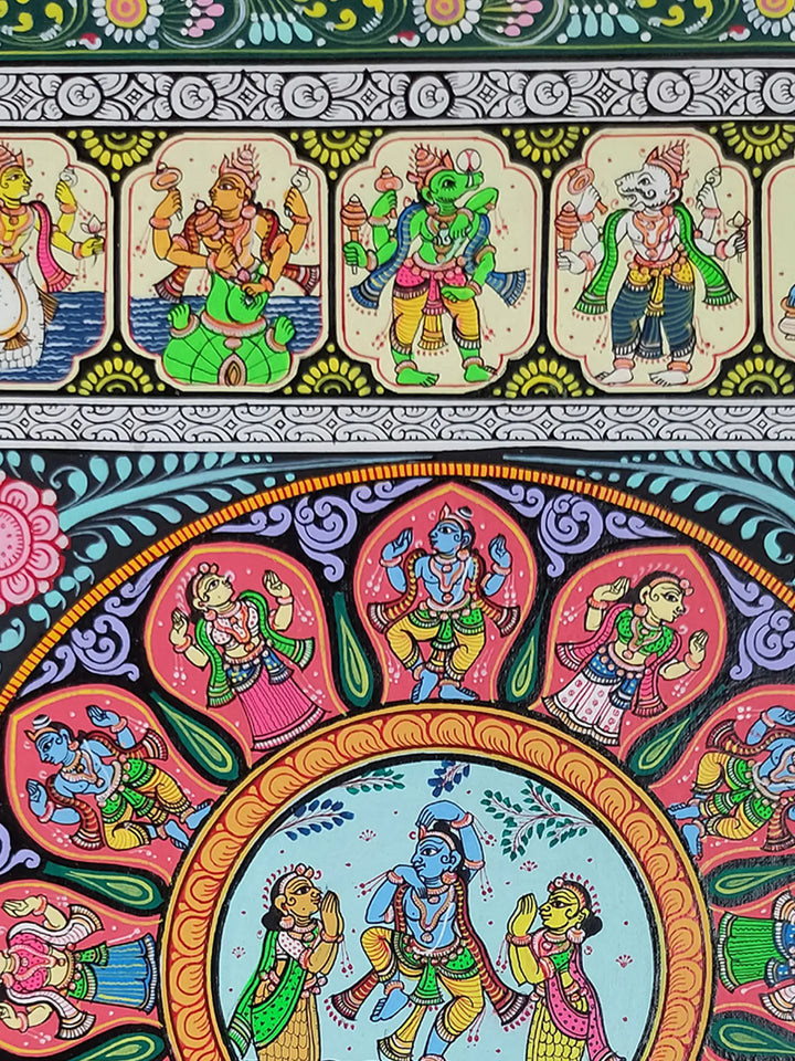 Dashavatar of Lord Krishna Painting · view 3