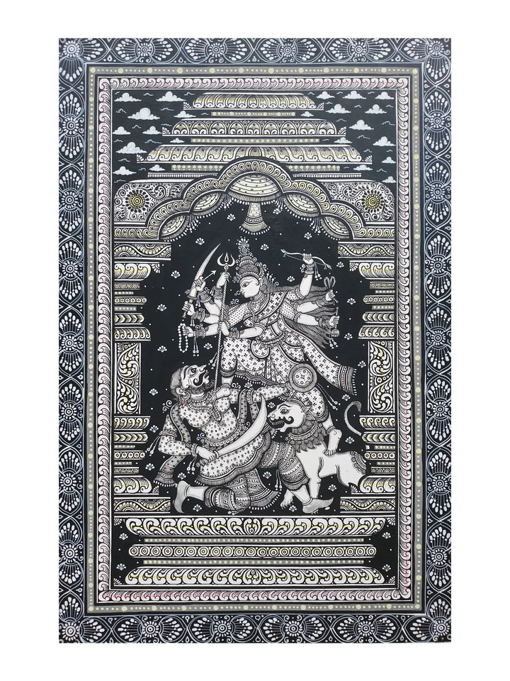 Slaying of Mahishasura Painting · view 1