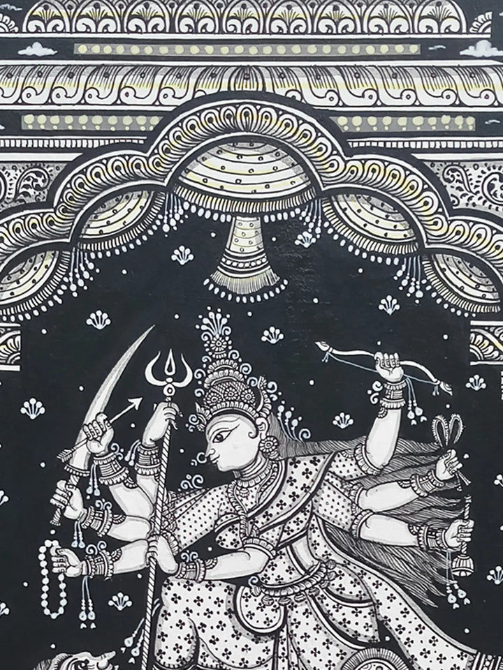 Slaying of Mahishasura Painting · view 3