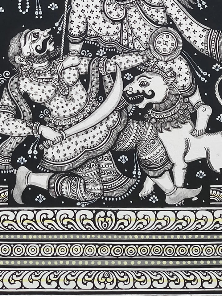 Slaying of Mahishasura Painting · view 4