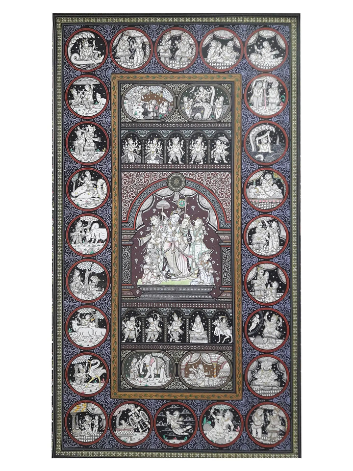 Story of Lord Krishna Painting · view 1