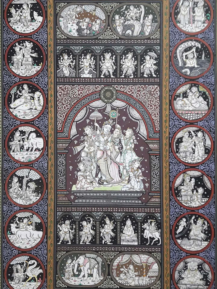 Story of Lord Krishna Painting · view 2