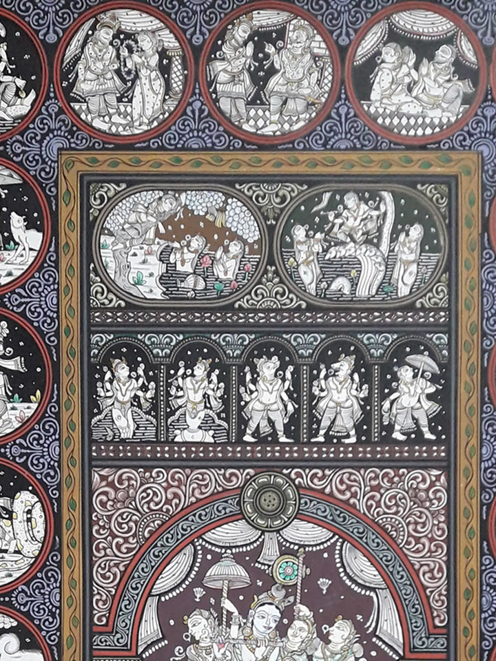 Story of Lord Krishna Painting · view 3