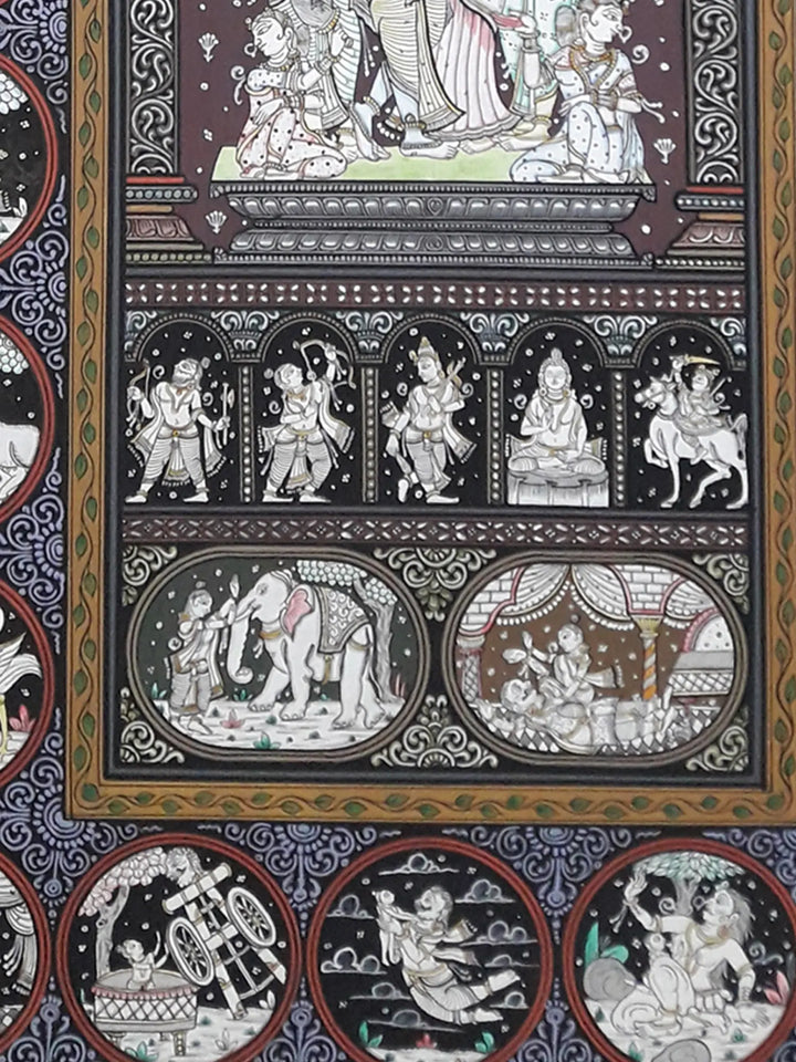 Story of Lord Krishna Painting · view 4